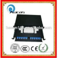 fiber optic LC/ST/SC/FC patch panel sliding distribution mount box 4/8/12/24/48 ports made in china